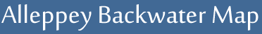 Alleppey Backwater Map